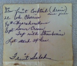 Marshmallow Fruit Salad